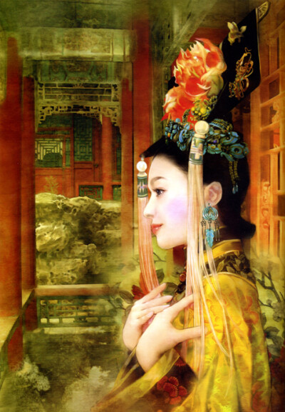 【深宫女人媚】东方画姬－德珍手侩美图（下）