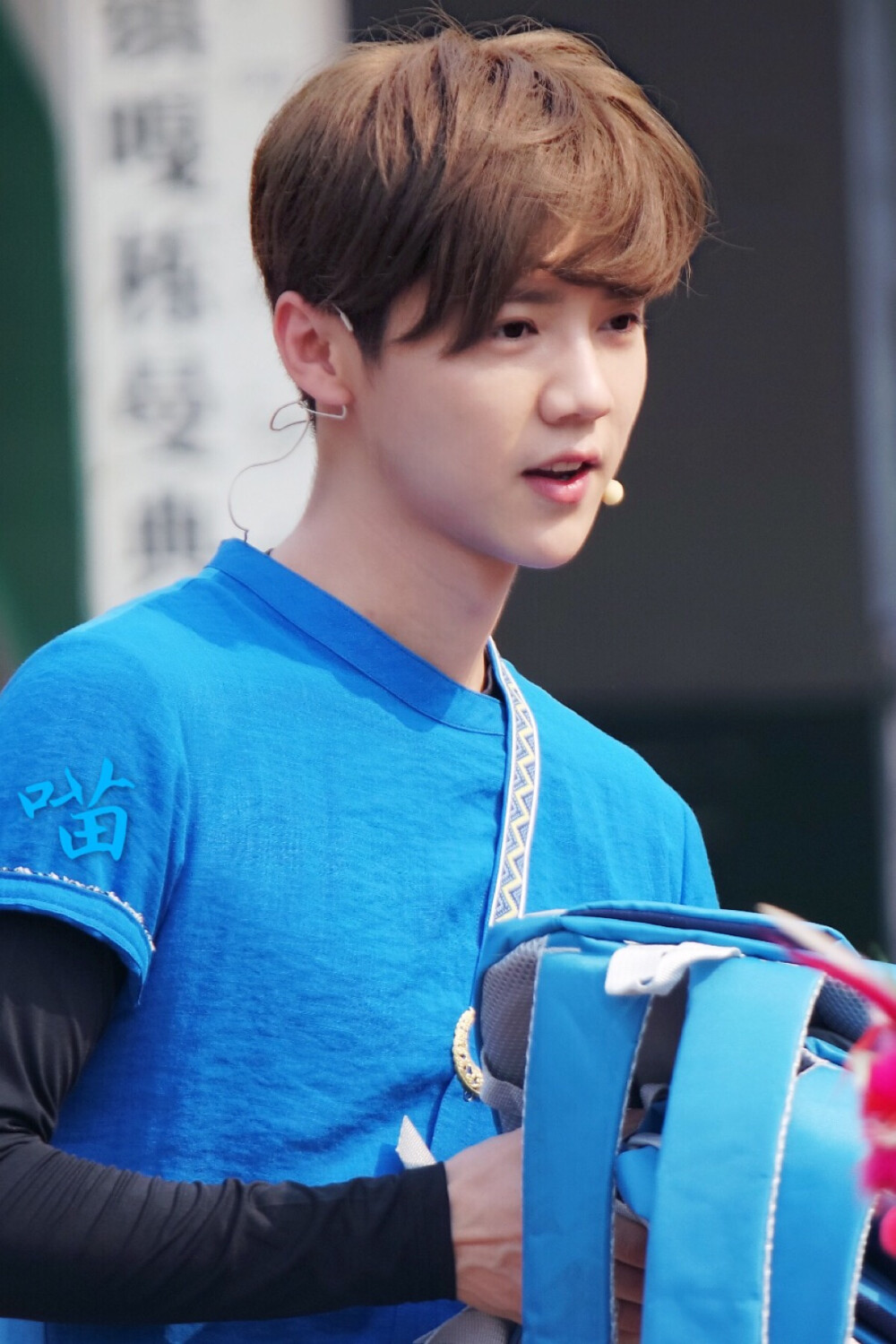 鹿晗～《奔跑吧兄弟》西双版纳录制20160429