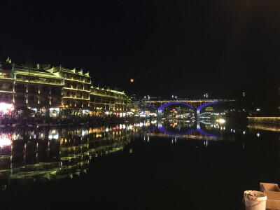 湘西 凤凰 夜景