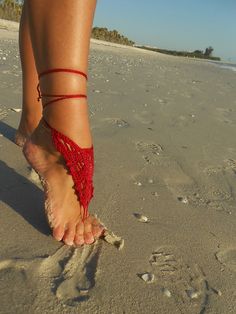 Ravelry: Barefoot Sandals 5-in-1 Crochet Pattern pattern by Kristin Omdahl