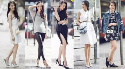 高圆圆#街拍女神