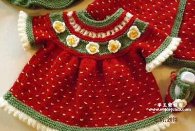 Baby Dress Strawberry Shortcake-手工爱好者