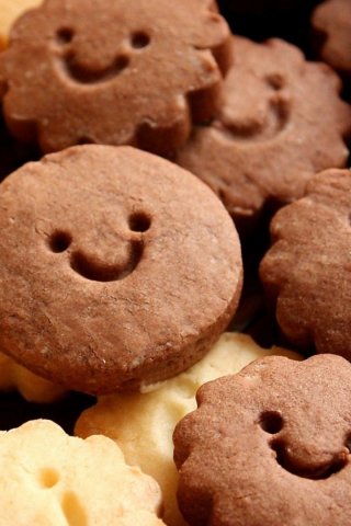 ♡【巧克力笑脸饼干】♡