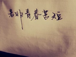 情话在笔下开花.