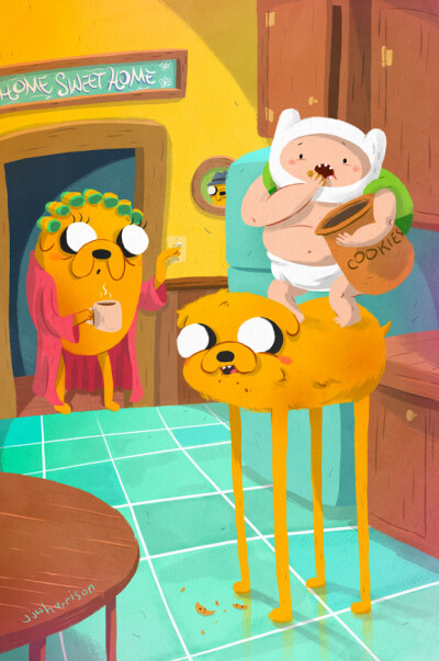 Baby Finn and Jake