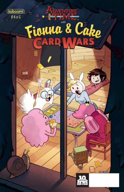 Adventure Time: Fionna & Cake Cards Wars (2015) Issue #4