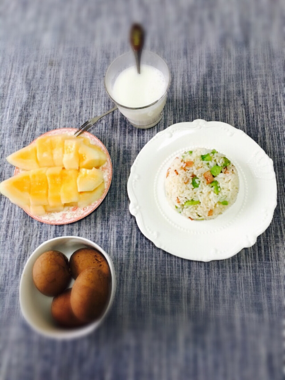 今日立夏 碗豆饭茶叶蛋