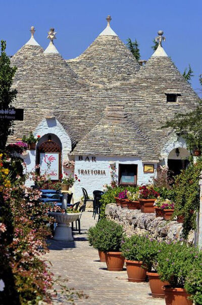 Alberobello village, Bari province Puglia region, Italy