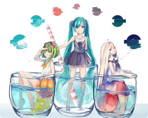 初音　水杯
