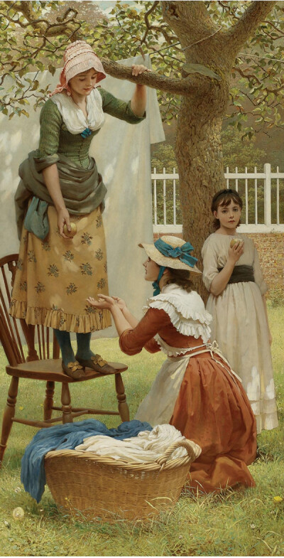 喬治·鄧祿普·萊斯利(George Dunlop Leslie,1835-1921), 1835年7月2日出生於英國倫敦