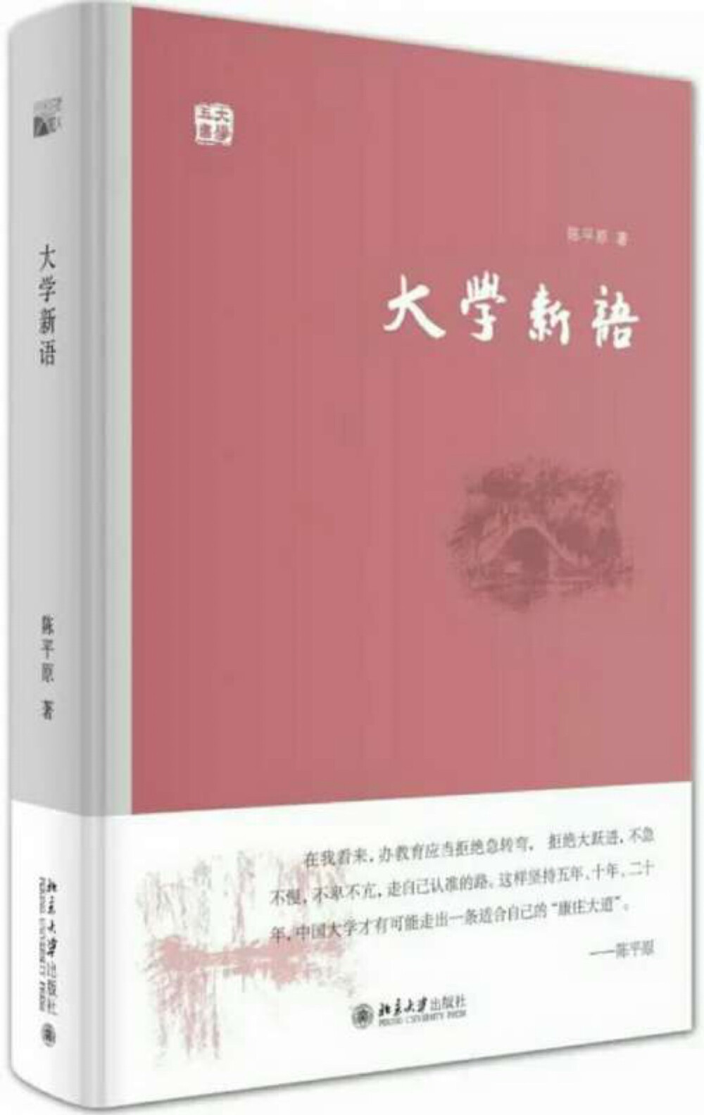 本书为陈平原“大学五书”丛书的收官之作，集合了作者近年所撰论文、评论、随笔30篇，通过“大学现状”“大学周边”“大学人物”三个专辑，以开阔的学术视野，以大学为主，兼及中学；以历史为主，兼及当下；以论文为主，兼及随笔，由大学史深入到政策制定及精神传统的探讨，笔锋触及教育资源均衡分配、如何看待大学排名等当下大学教育的热点问题。