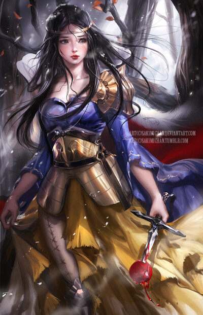 无限的智慧【欧美画师Yue sakimichan16年4月作品】