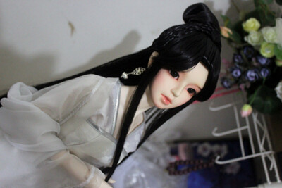 二手 bjd 古装盘发