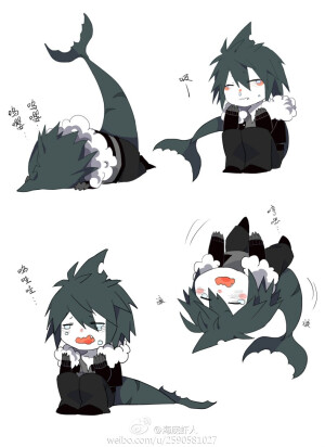 海底囚人，哦哦鲛吉好萌！！(≧ω≦)