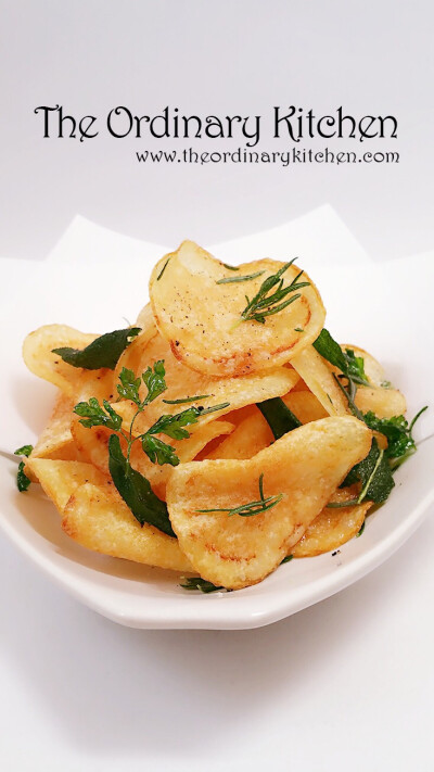 Herb Fried Potato Chips 