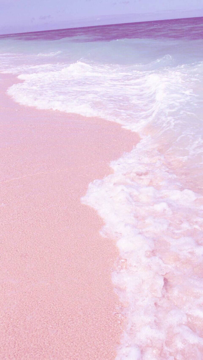 壁纸背景键盘头像粉色蓝色紫色唯美风景海沙滩天空 堆糖 美图壁纸兴趣社区