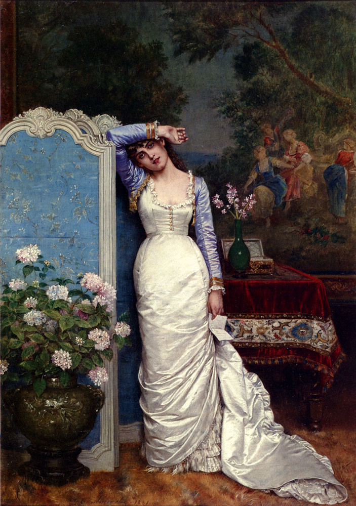 Auguste Toulmouche 法国画家（1816年-1890年）