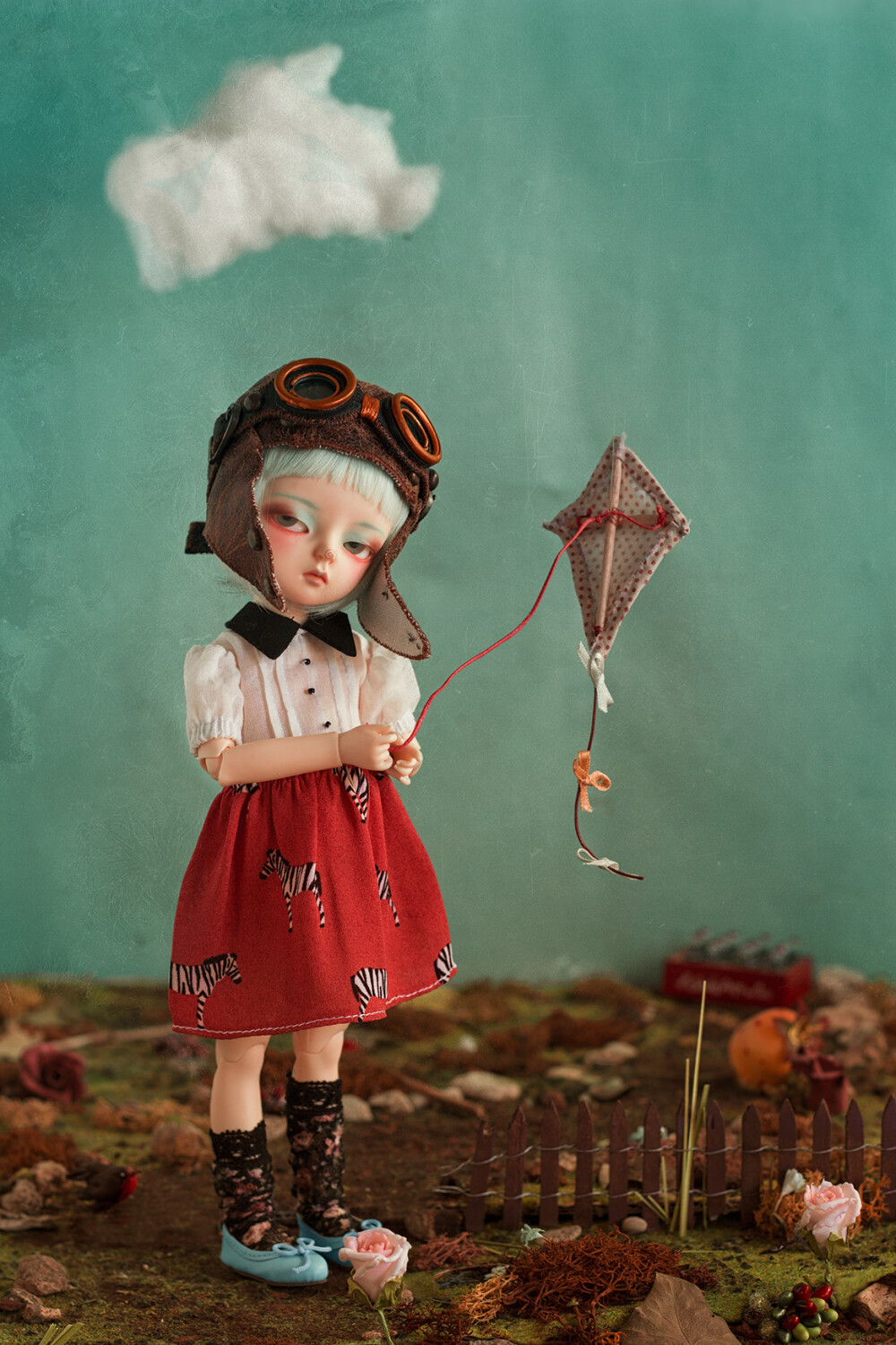 saraamaktine人形摄影bjd小布娃娃人形人偶