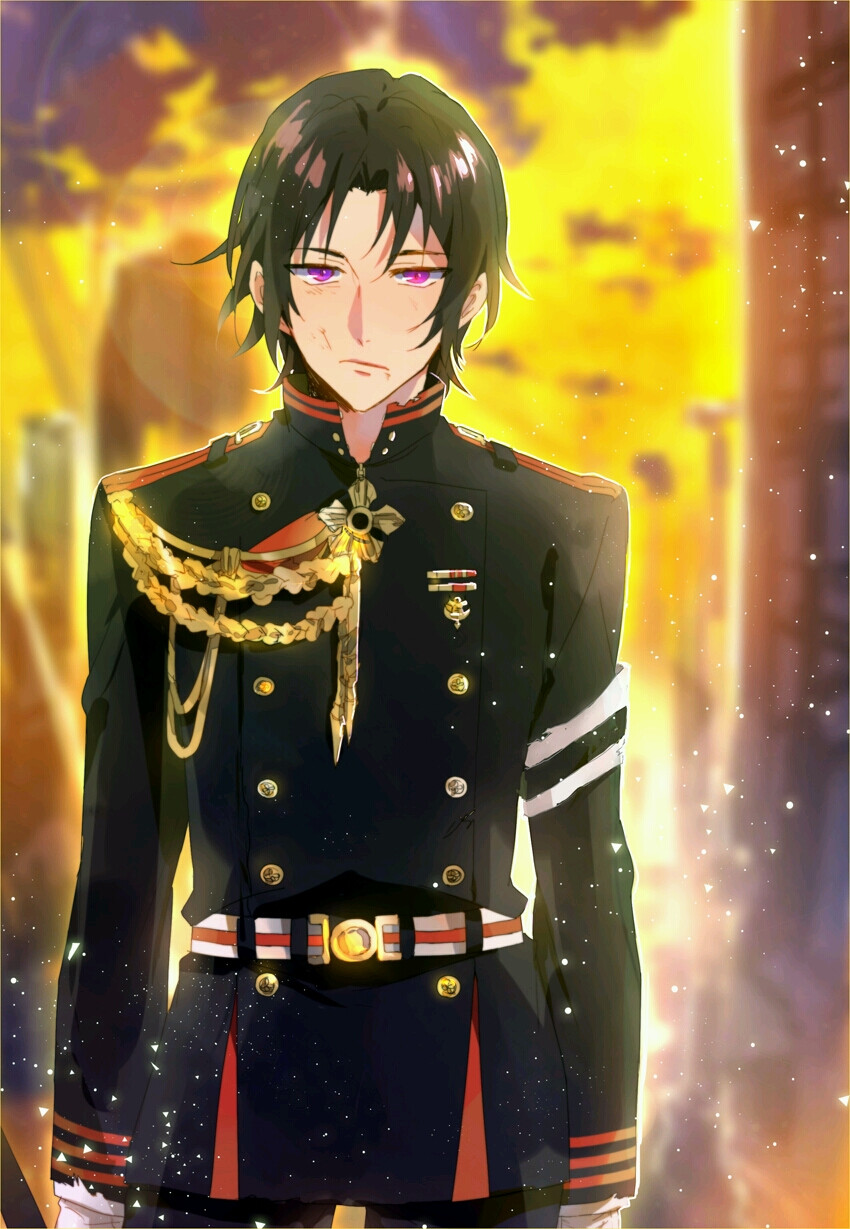 終わりのセラフ，Seraph of the end，百夜优一郎，百夜米迦尔，第二季回归，情侣，米优大法好，动漫截图，坐等第三季