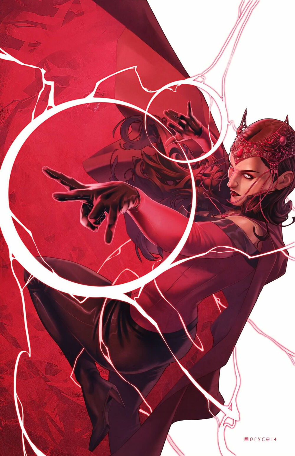 Scarlet Witch Women of Power variant by Jamal Campbell