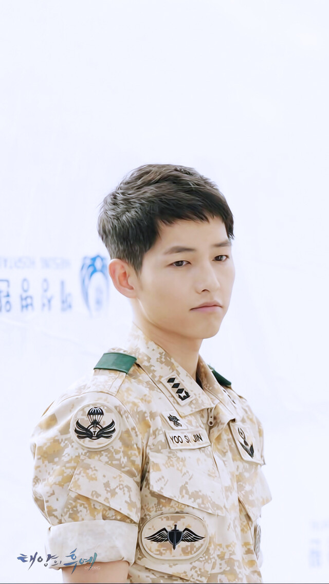 #The descendants of the sun#《太阳的后裔》柳大卫@姜暮烟#
是啊那么困难的事情我总能做到