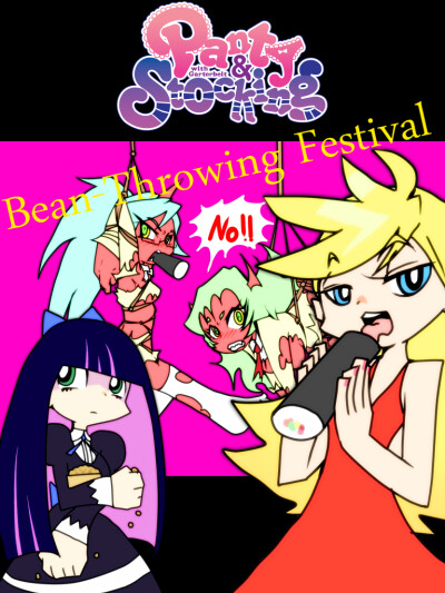 吊带袜天使Panty＆Stocking＆Scanty＆Kneesocks