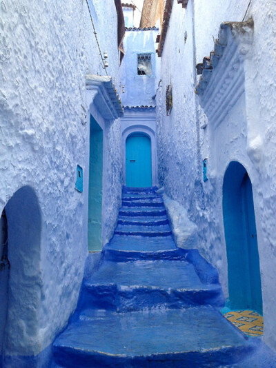 【瑰丽欧罗马】希腊梦幻蓝色街巷 就像是沉浸在蓝色的梦境一般 令人向往 