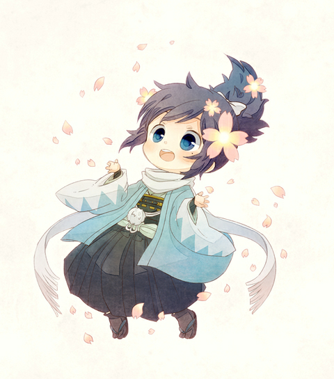 刀剑乱舞，大和守安定，转自p站，侵删