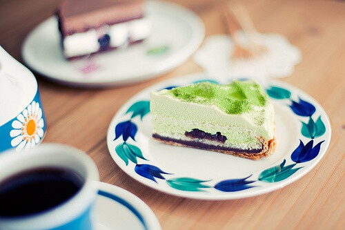 「巧克力蛋糕♥绿茶挞」*Choco cake ♥ Greentea tarte*