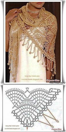 Delicate shawl