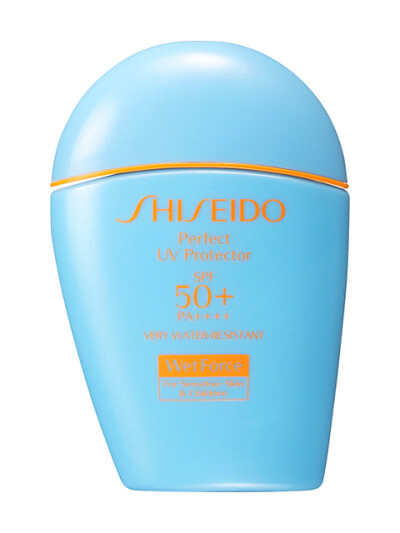 资生堂
GSC Perfect UV Protector S
商品编号： 03198
量： 50mL
SPF50+
PA++++
新艳阳夏
这款温和的防晒品采用专为敏感肌肤、阳光过敏肌肤和儿童肌肤精选的成分，配合Shiseido 独有的WetForce 技术，…