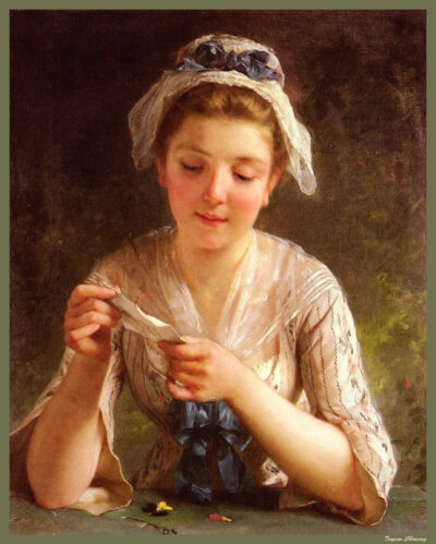 法国学院派画家Emile Munier (1840 - 1895)作品欣赏