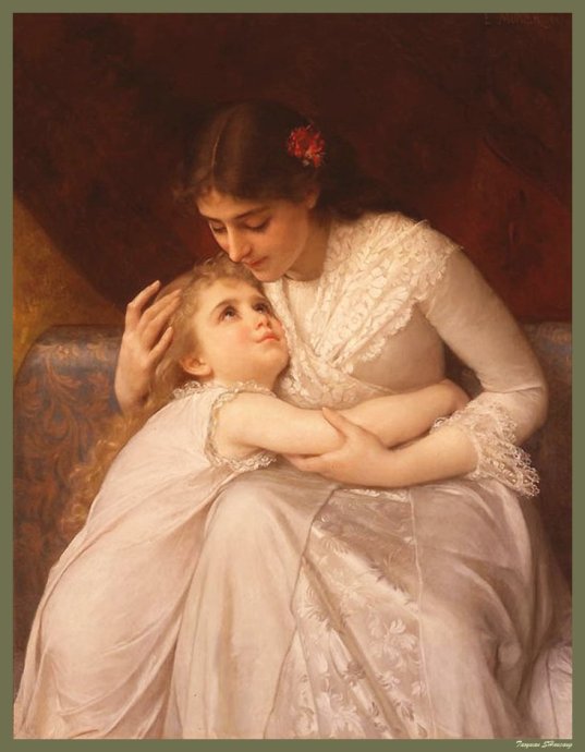 法国学院派画家Emile Munier (1840 - 1895)作品欣赏