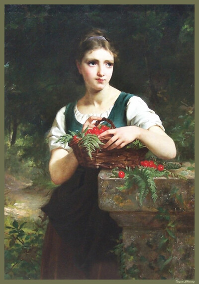 法国学院派画家Emile Munier (1840 - 1895)作品欣赏