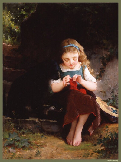 法国学院派画家Emile Munier (1840 - 1895)作品欣赏