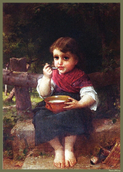 法国学院派画家Emile Munier (1840 - 1895)作品欣赏