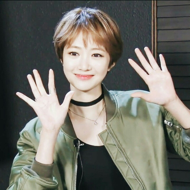 短发女生头像我的女神高俊熙