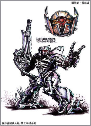 邯郸手绘 变形金刚真人版