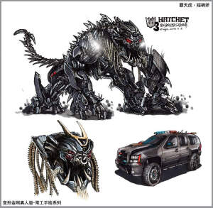 邯郸手绘 变形金刚真人版