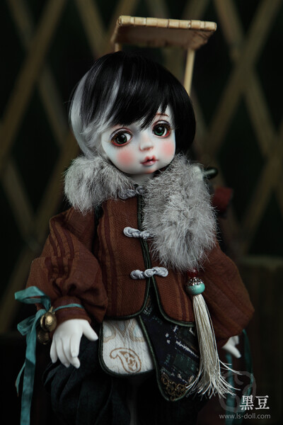 龙魂人形社 限量 BJD SD 娃娃 动漫 玩具 人偶手办 巨婴 1/4 黑豆