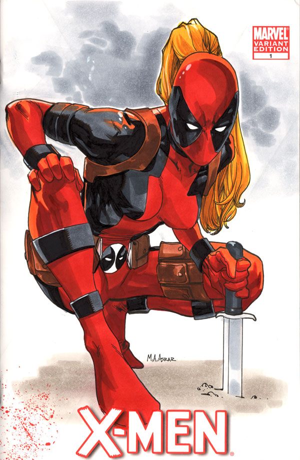 lady deadpool？