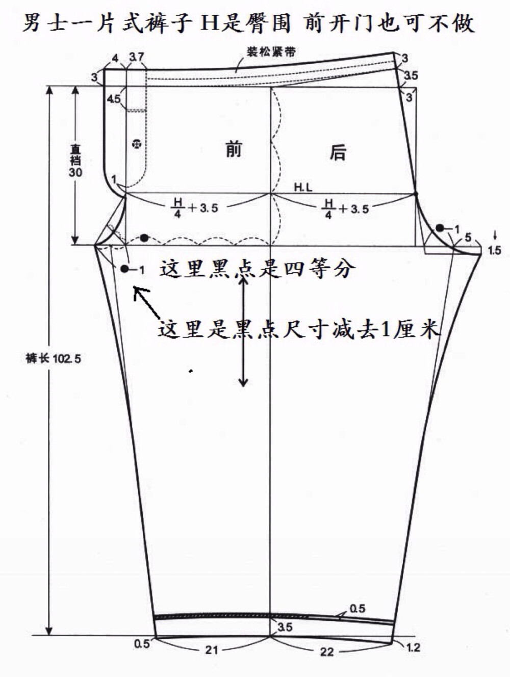 连片裤