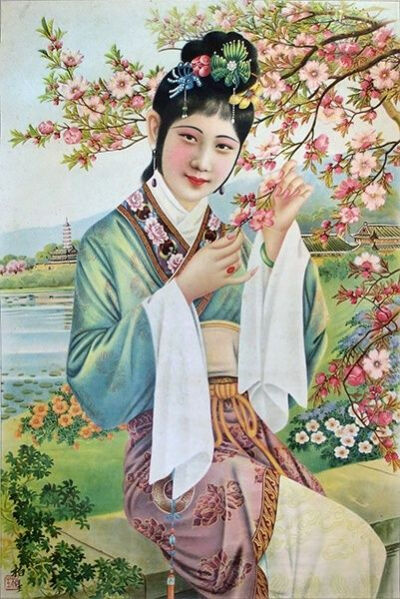 周柏生（1887～1955）又名桐。江苏常州人，定居上海。擅长工笔彩绘古装人物画、水彩擦笔月份牌画。以绘广告画名世。曾为《时报》绘黑白广告画。1917年应聘入南洋烟草公司广告部，为该公司及华成烟草公司、华美烟草公…