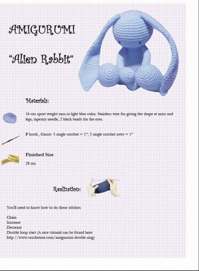 alien rabbit-手工爱好者