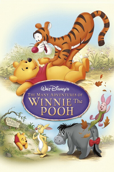 《小熊维尼历险记 The Many Adventures of Winnie the Pooh》１９７７年３月１１日，迪士尼第２２部经典动画，中篇合辑剧情动画片，包括三个短篇。迪士尼唯一将旧作集结而成的经典动画。改编自英国作家AA Milne的作品《Winnie the Pooh》系列。第二部分“小熊维尼与大风吹”获得奥斯卡最佳短篇动画奖- 1968，第三部分“小熊维尼与跳跳虎”获得奥斯卡最佳短篇动画提名- 1974