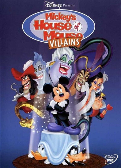 《米奇家族的万圣历险 Mickey's House of Villains》２００２年９月３日，迪士尼电影版卡通，Disney Television Animation制作，DTV（直接发行影音产品），长篇剧情动画片。迪士尼TV动画《米老鼠群星会》（Disney's …