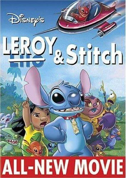 《星际宝贝：终极任务 Leroy & Stitch》２００６年６月２７日，迪士尼电视电影版卡通，Disney Television Animation制作，MFT（电视播放），长篇剧情动画片，由TV动画第二季３集组成。由迪士尼第４２部经典动画《星际宝贝》衍生剧情，系列第４部