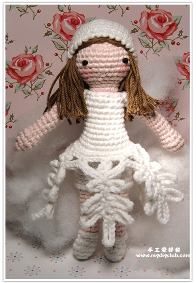 ：Snowflake girl by Verónica Tingvallsgatan-手工爱好者