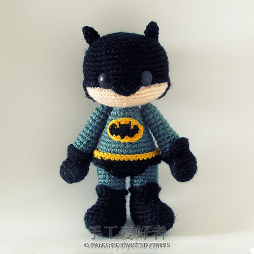 Batman Amigurumi-手工爱好者