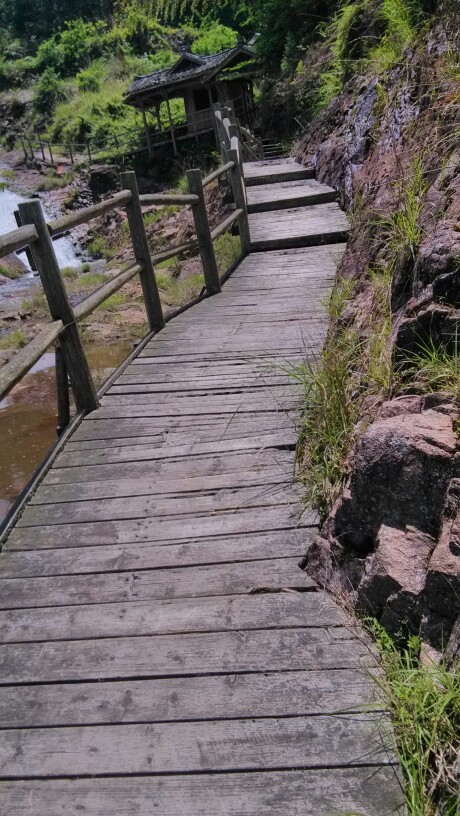 木梯，风景